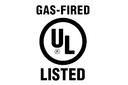 UL Gas-Fired Listed certification mark