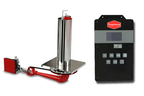 Automatic E Series burner and control panel