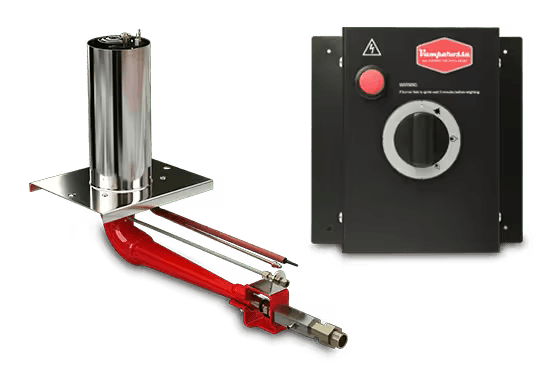 Manual M Series burner and control panel