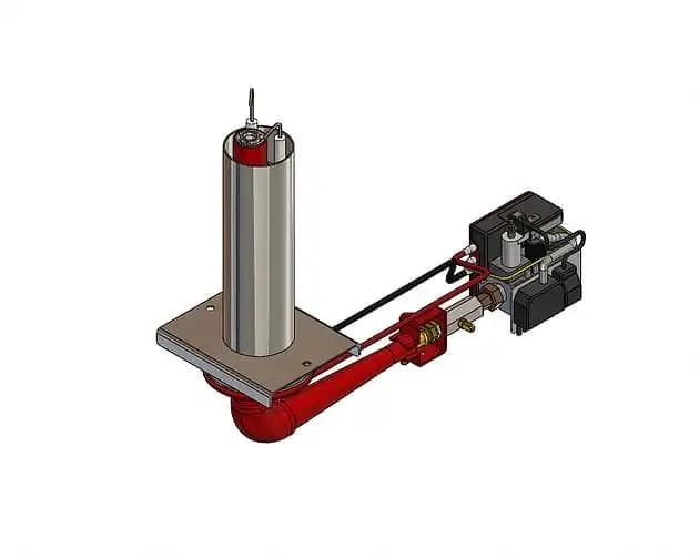 Vamparossa gas burner unit