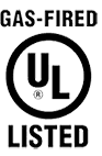Gas-fired UL listed