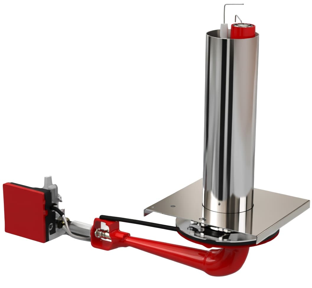 Vamparossa E3 natural gas burner assembly